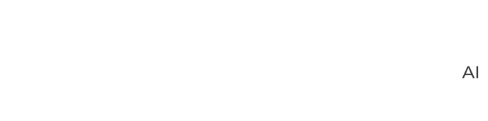 Copiloted AI white logo for dark backgrounds