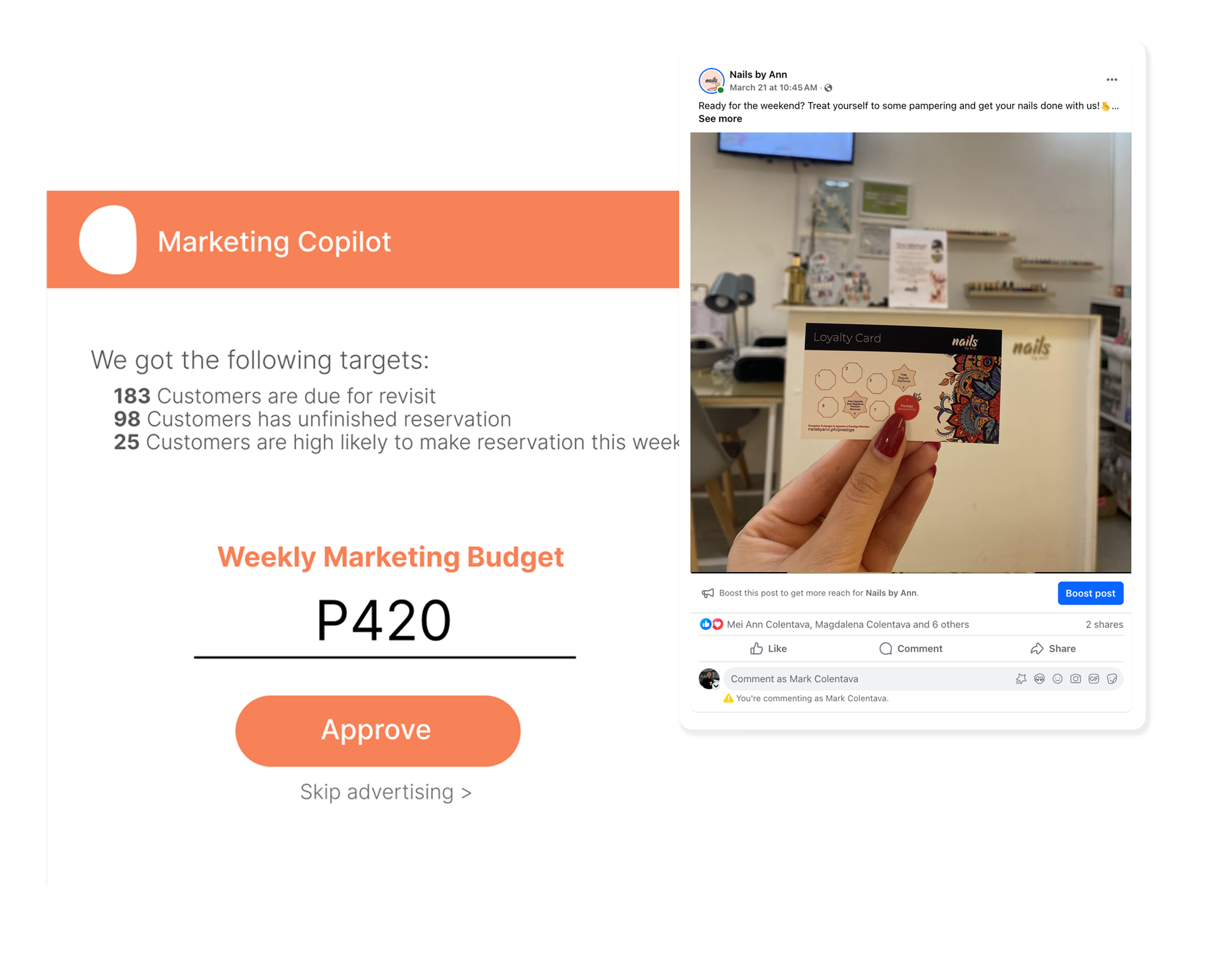 Copiloted Marketing Dashboard